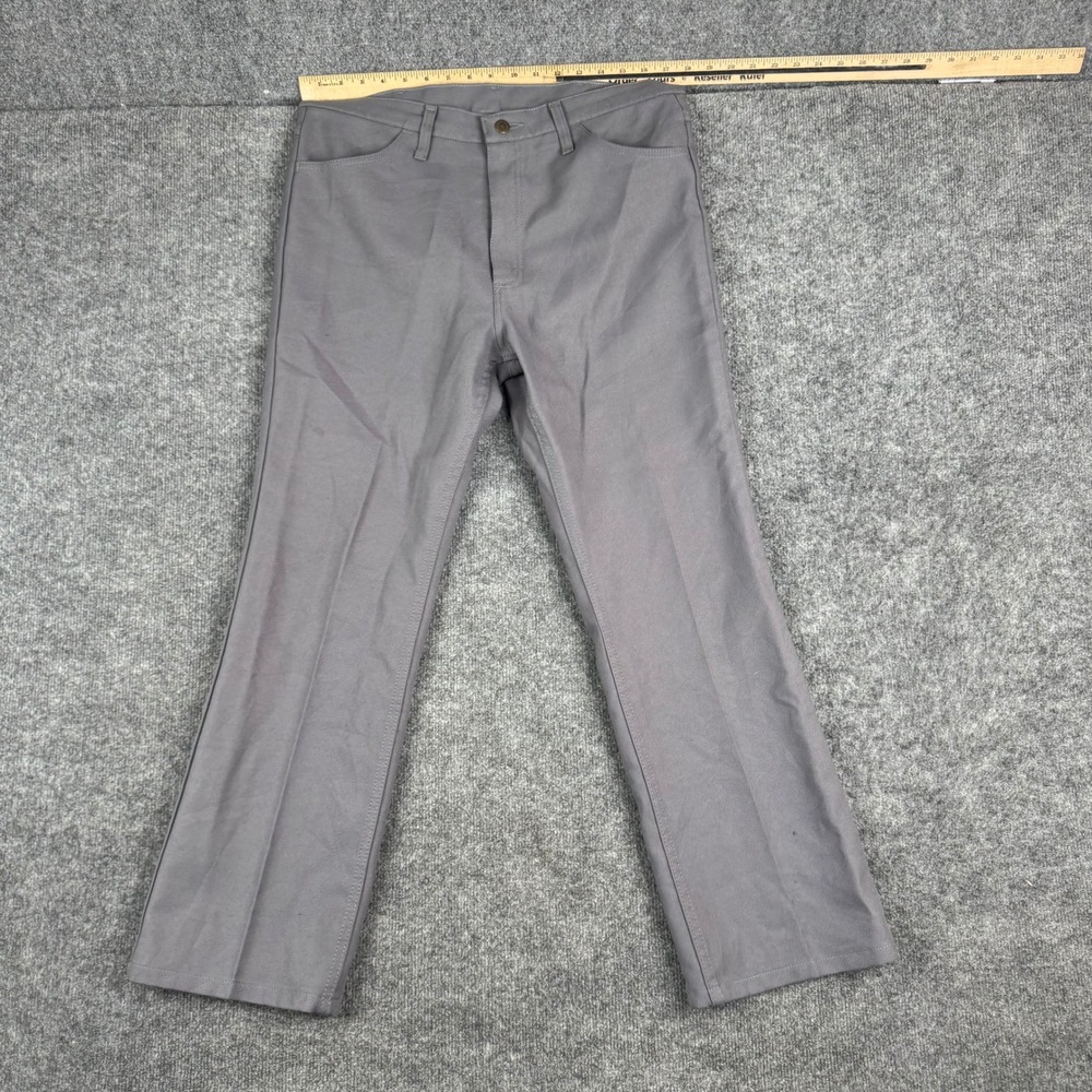 Wrangler Pants Mens Size 36x30 Wrancher Dress Jeans Regular Fit Straight Leg